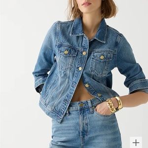 Brand new Jean jacket never been worn.